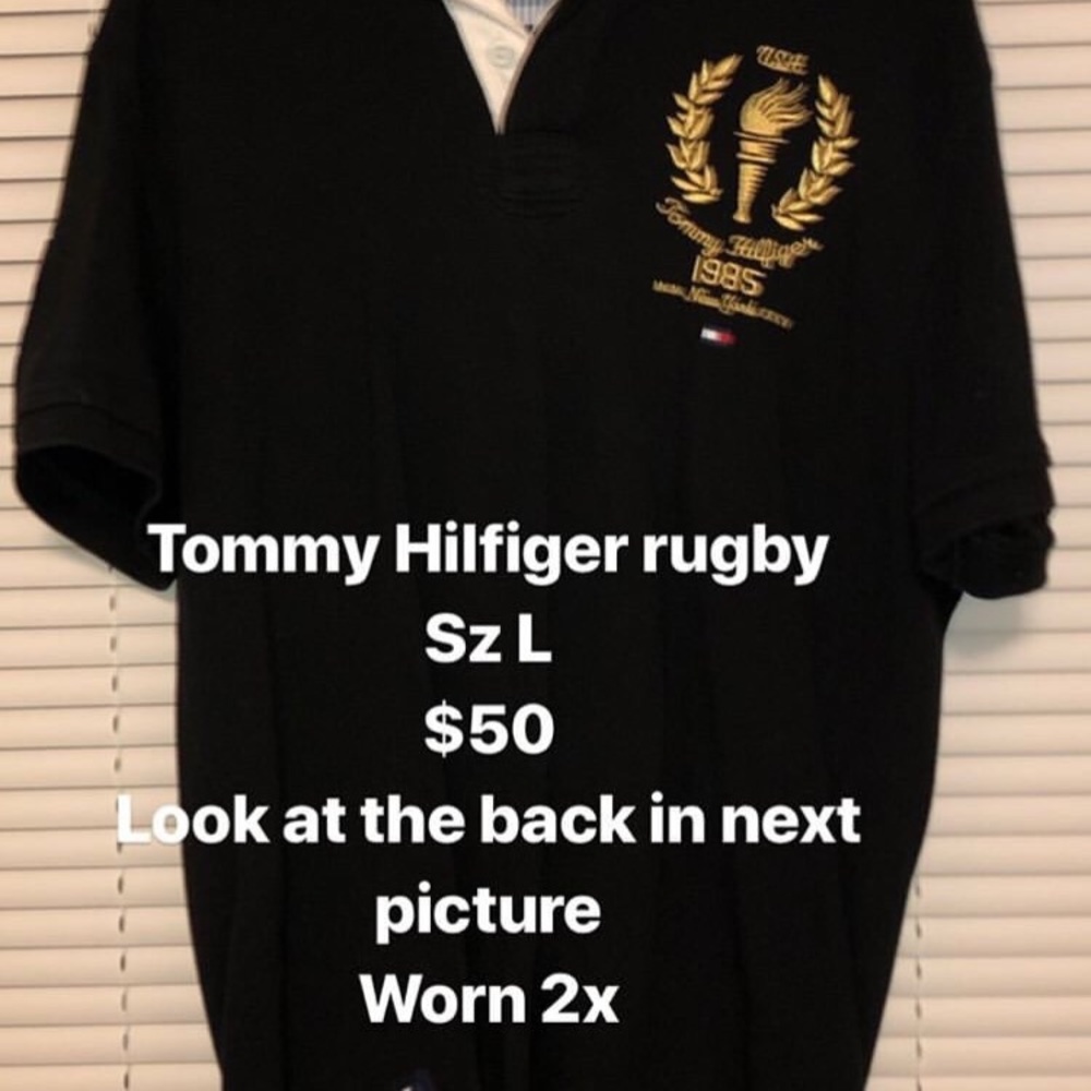 Tommy Hilfiger polos and T-shirt’s